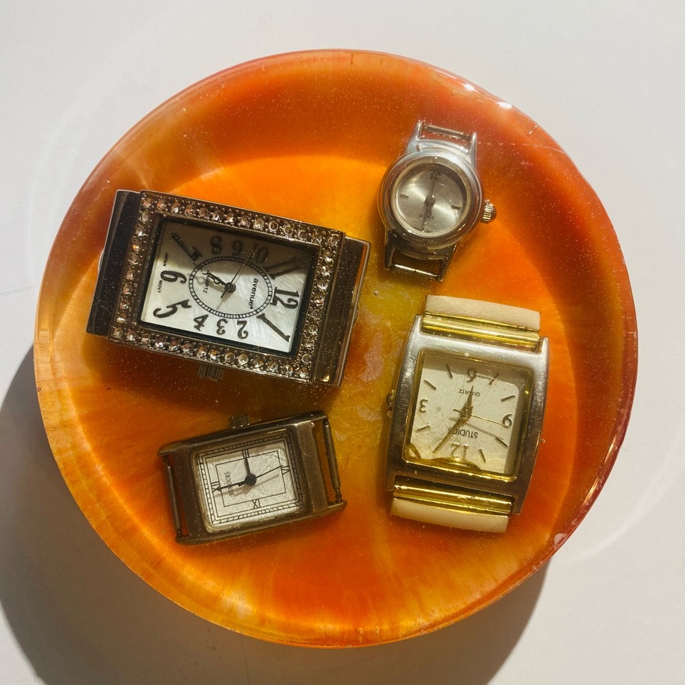 Orange Decorative Paperweight